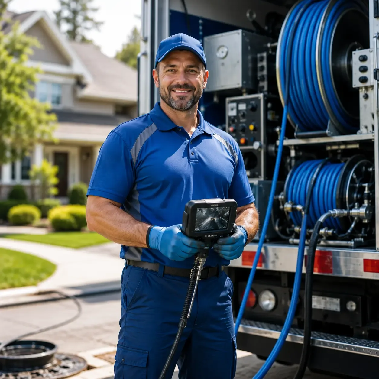 Local outdoor drain cleaning specialists in Adell, WI